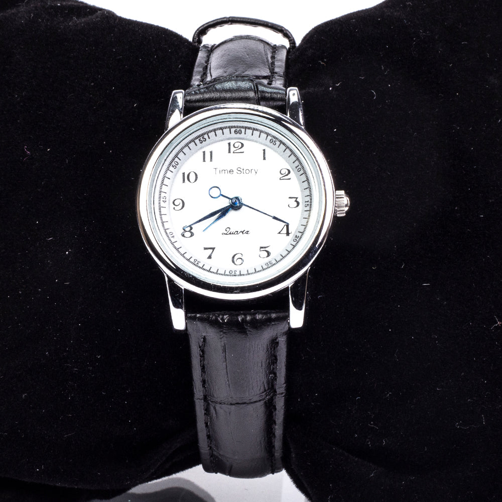 Pozlátený Zliatinový Hodinky s Bielym Emporia® Krištáľom