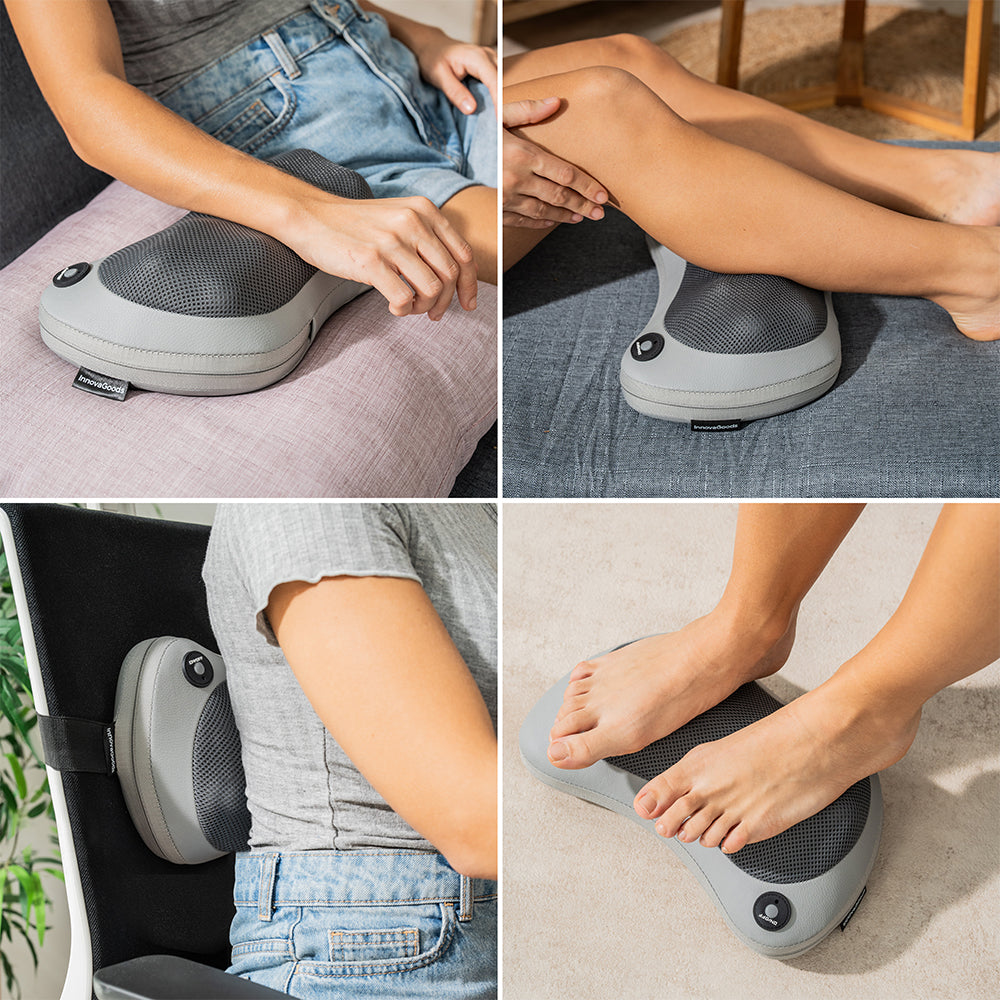 Dobíjací kompaktný shiatsu masážny prístroj na telo