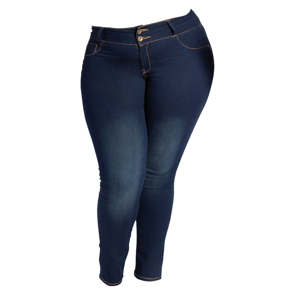 Legíny MyFit Jeans – Legíny s džínsovým efektom, ktoré padnú každej postave (EU size: 44-50)
