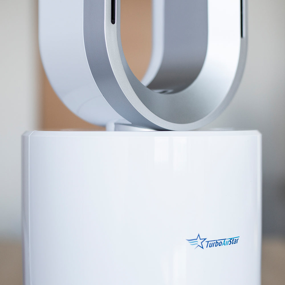 TurboAirStar Čistička vzduchu s ventilátorom na chladenie alebo ohriatie vzduchu