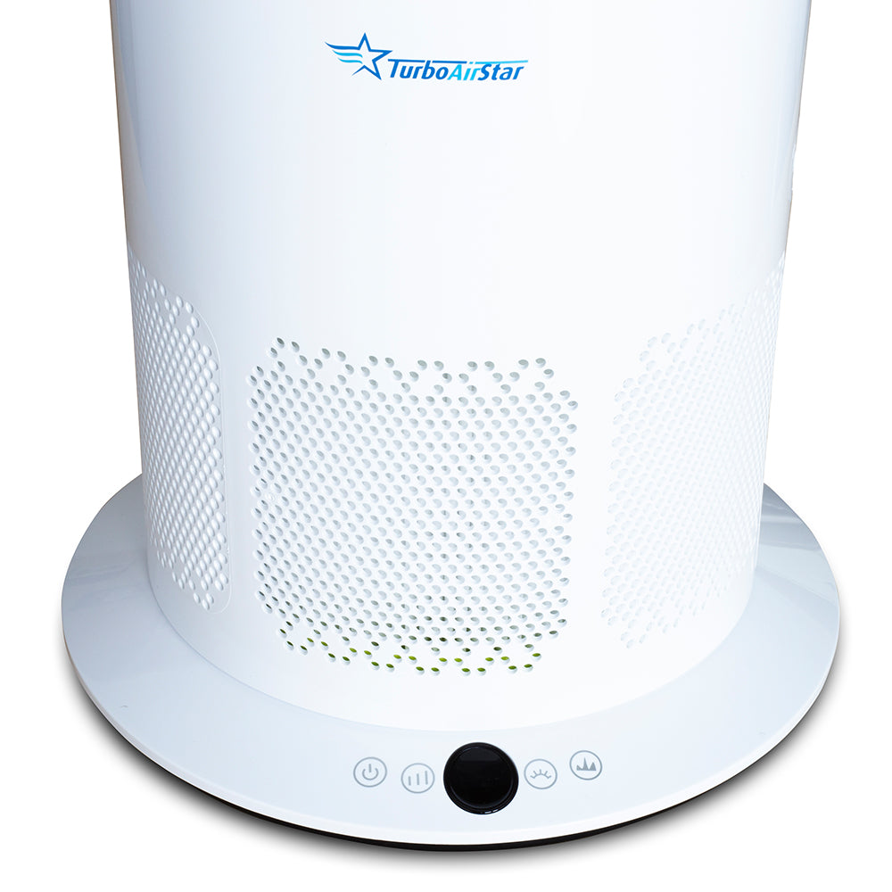 TurboAirStar Čistička vzduchu s ventilátorom na chladenie alebo ohriatie vzduchu