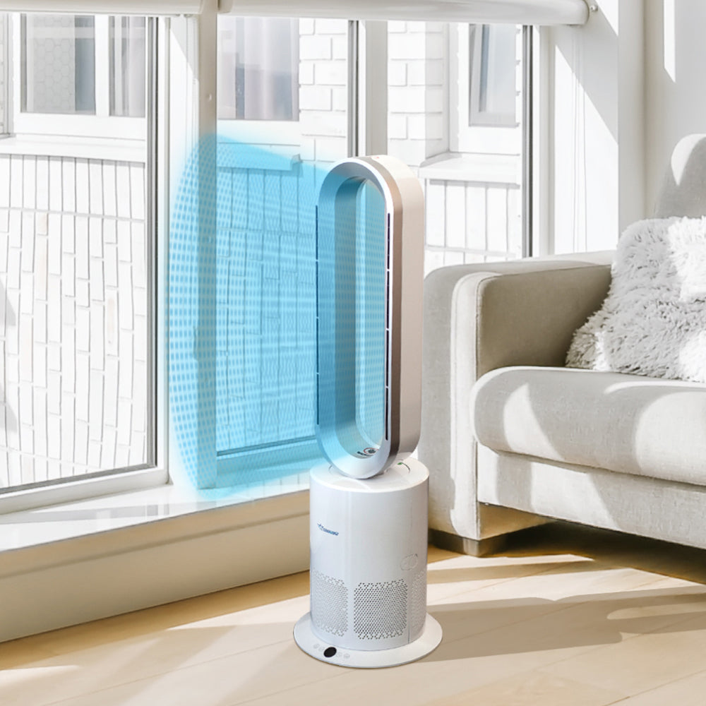 TurboAirStar Čistička vzduchu s ventilátorom na chladenie alebo ohriatie vzduchu