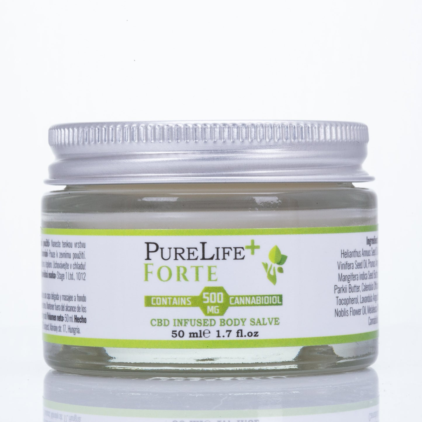PURE LIFE FORTE RAPID CBD regeneračný krém, 500 mg
