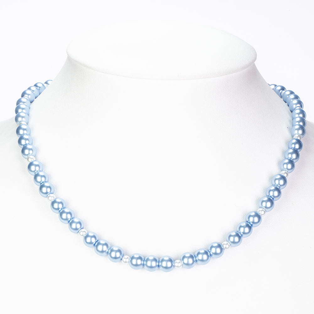 Korále Náhrdelník s Sklenená perla