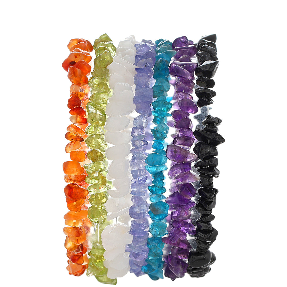 Nugetové Sada s Tanzanitom a Ametystom ( Náramok )