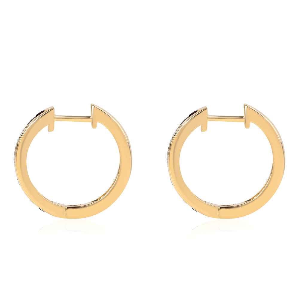 Pozlátené Strieborné Náušnice s Africkým Ametystom a Olivínom