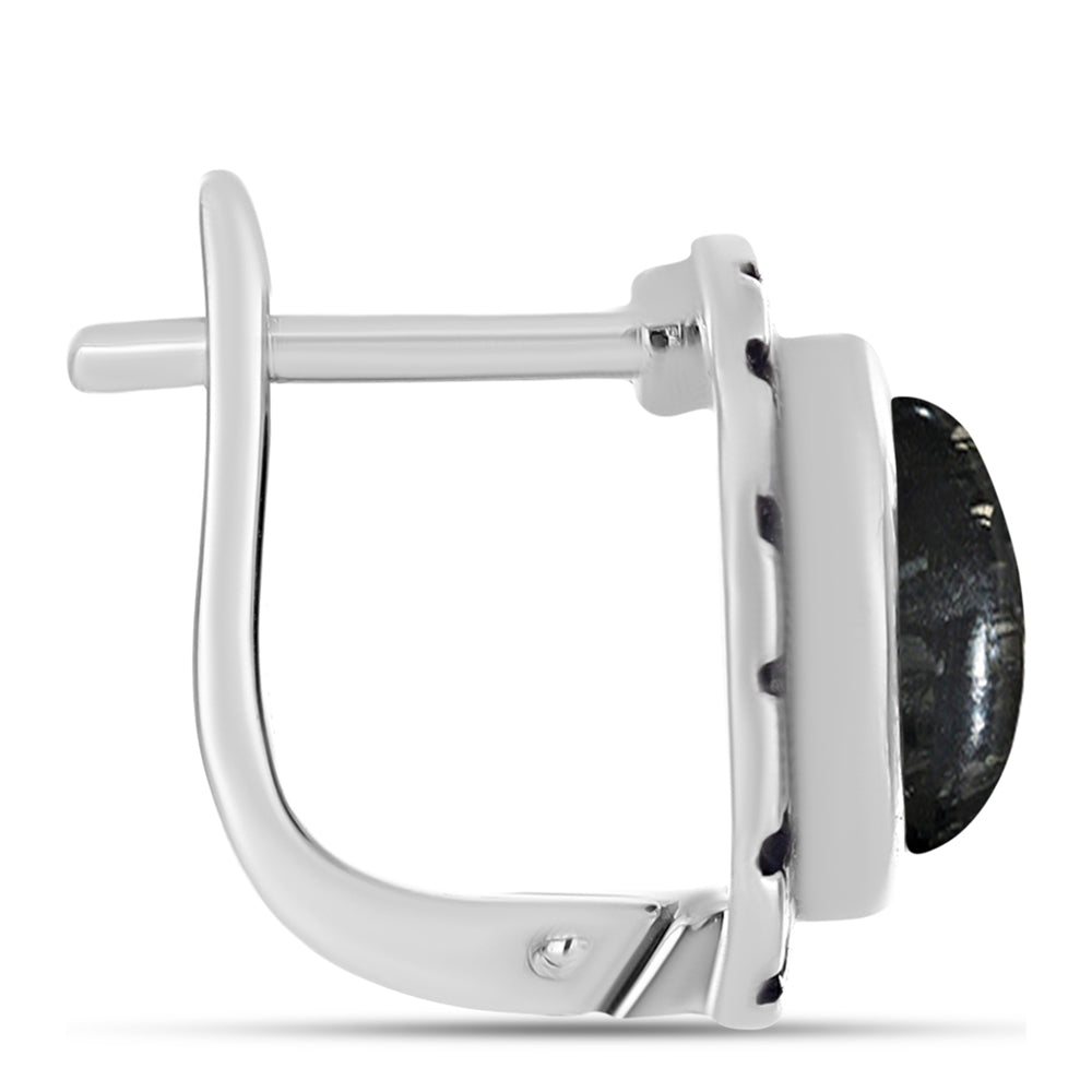 Strieborné Náušnice s Picasso Jaspisom