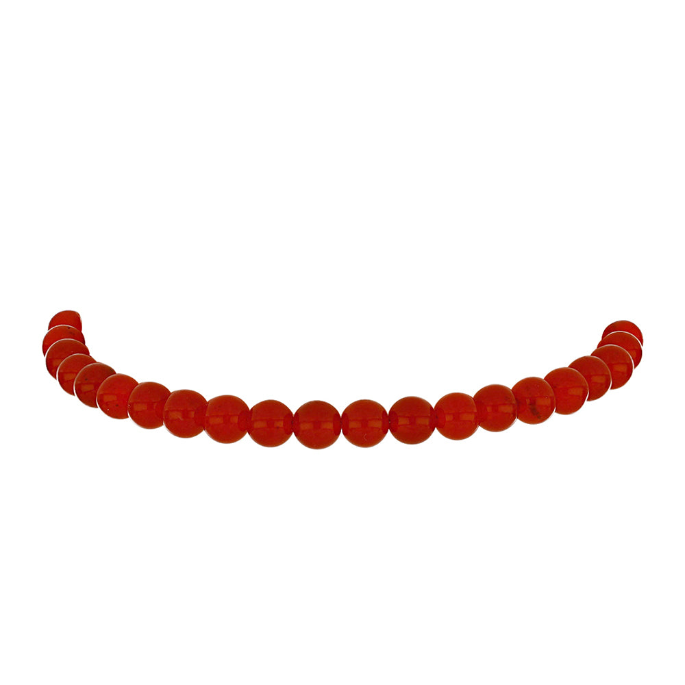 Pozlátený Strieborný Náramok s Červeným Achátom