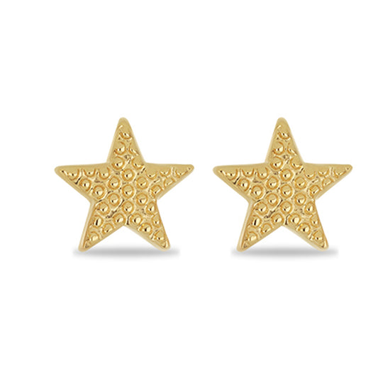 Pozlátené Strieborné Náušnice