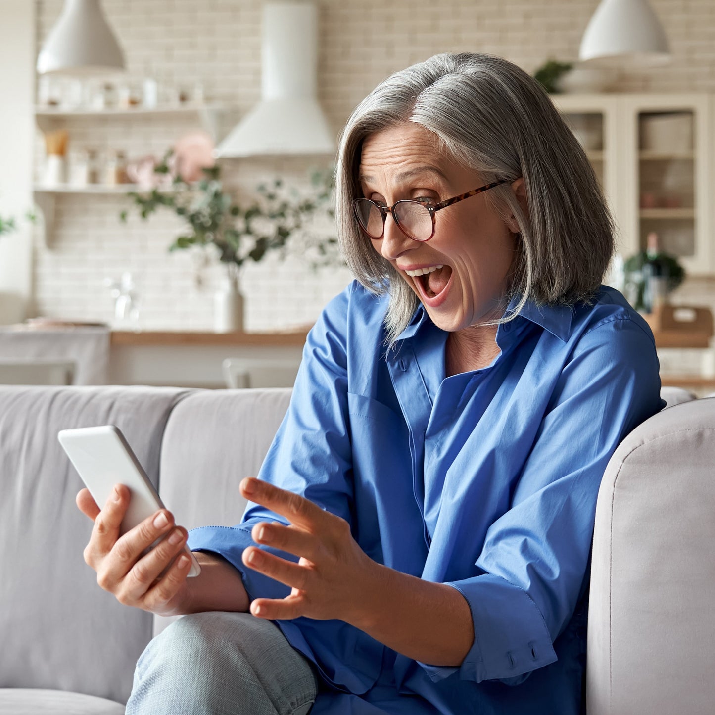 Blaupunkt Guardian Ergonomický Chytrý Telefón Nezávislý na SIM karte s Funkciou Tiesňového Volania