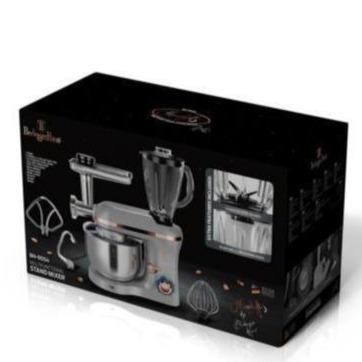 Berlinger Haus Multifunkčný Kuchynský Robot - Smoothie mixér, Mlynček na mäso a Hnetač v jednom