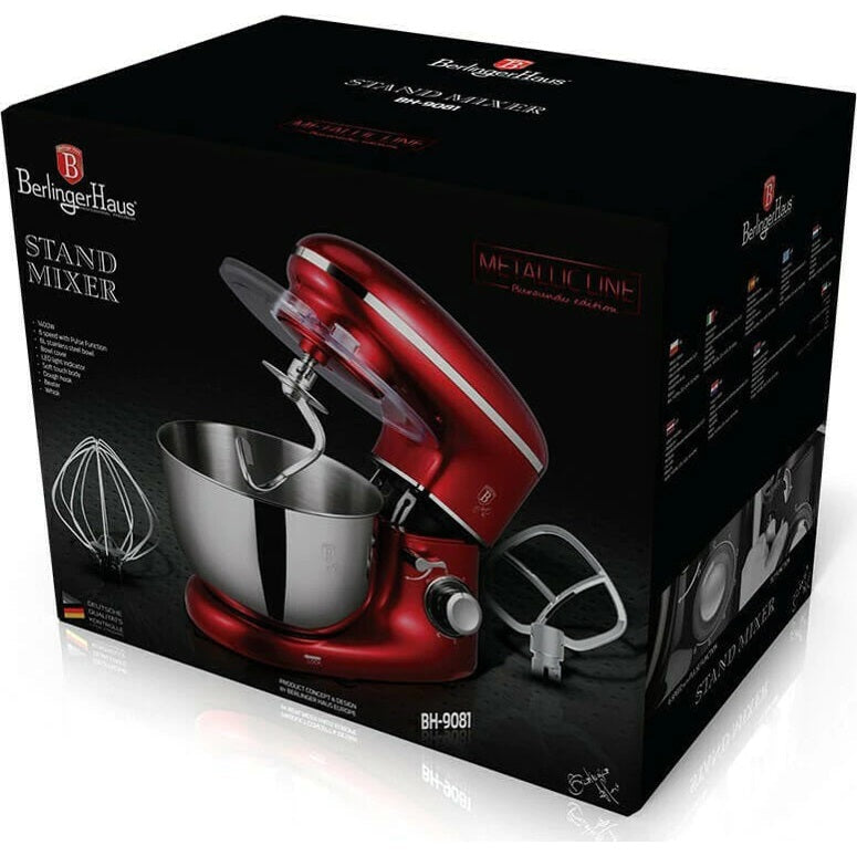 Berlinger Haus Univerzálny multifunkčný elektrický mixér, stroj na cesto a šľahač