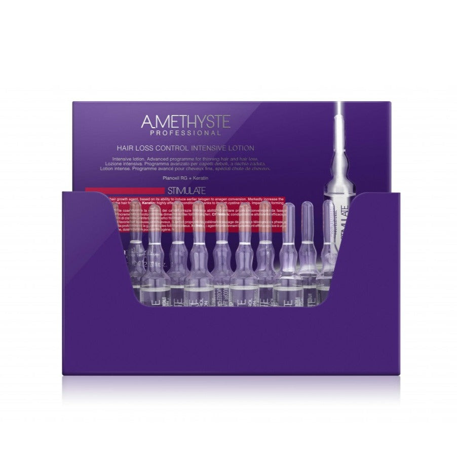 Amethyste Stimulačný Intenzívny Kondicionér proti Vypadávaniu Vlasov, 12x8 ml