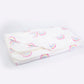 Detská deka s handričkou, rozmer: 90 X 75 cm; balenie obsahuje utierku na budenie, farba: ružová