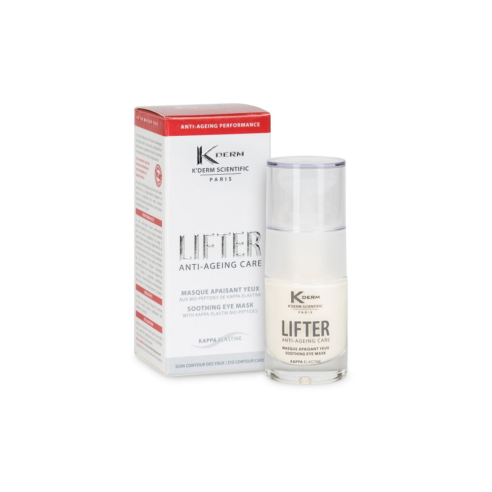 K'Derm Lifter Upokojujúca očná maska proti vráskam,15 ml