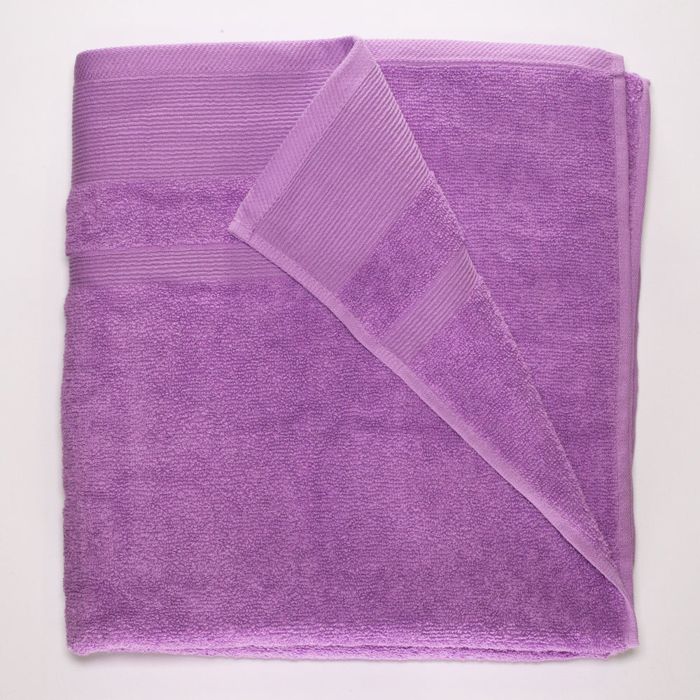 3+3+1 Darčeková Sada Nadrozmerných Uterákov zo 100% Mikrobavlny, 500 GSM, Ametystová