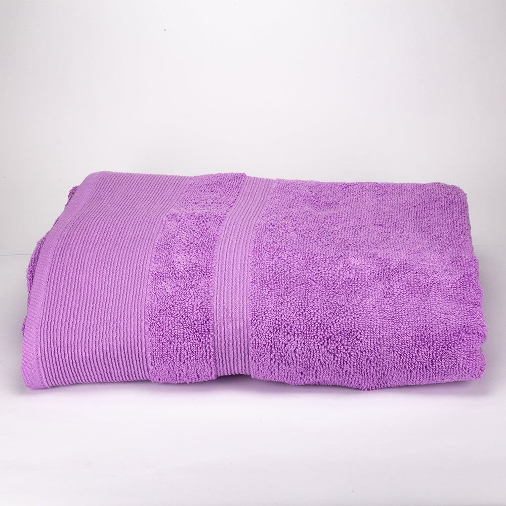 3+3+1 Darčeková Sada Nadrozmerných Uterákov zo 100% Mikrobavlny, 500 GSM, Ametystová
