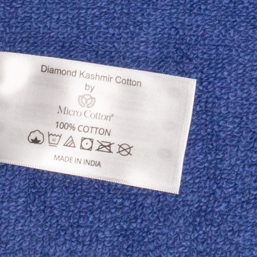 3+3+1 Darčeková Sada Nadrozmerných Uterákov zo 100% Mikrobavlny, 500 GSM, Oceánovo Modrá