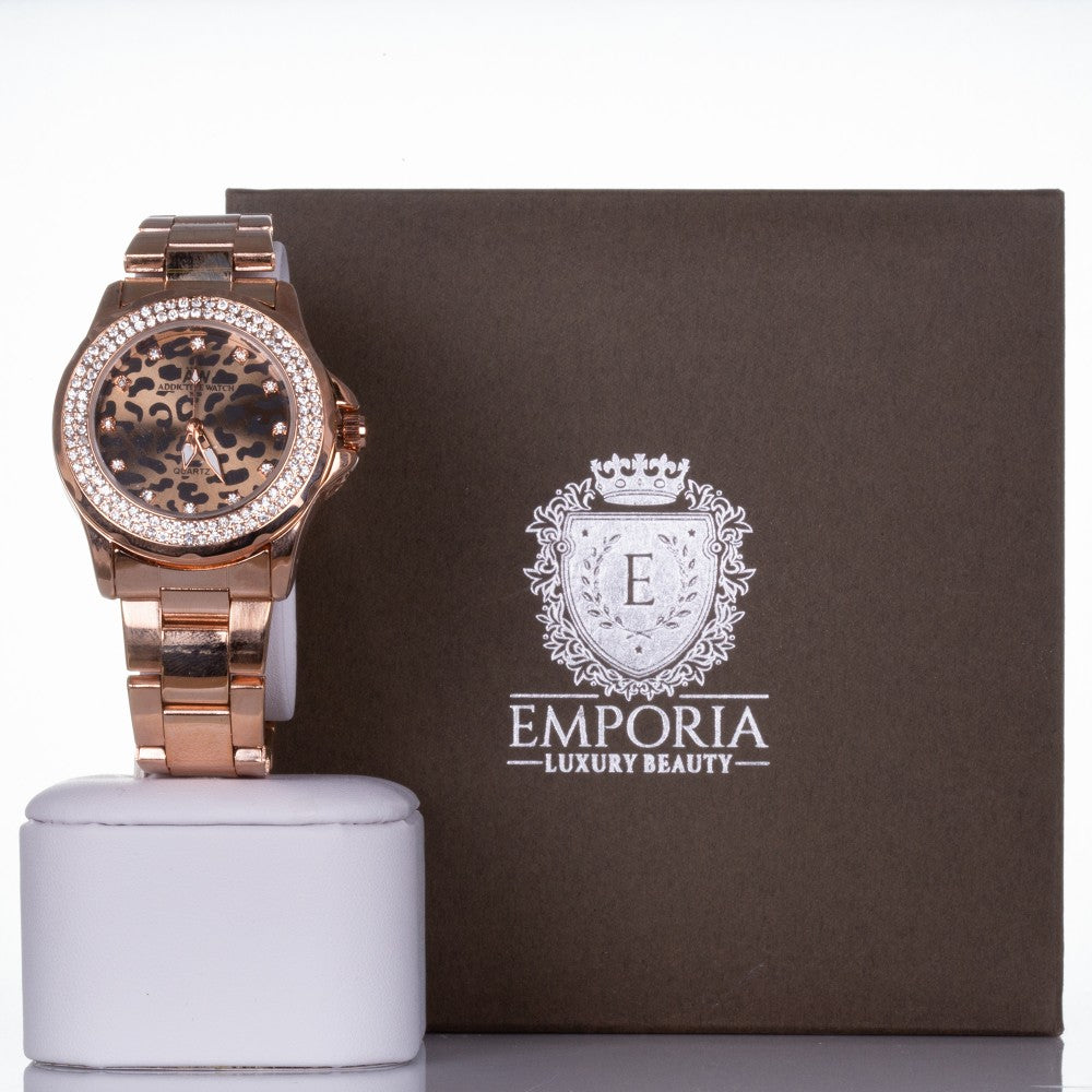 Zliatina Hodinky s Bielym Emporia® Krištáľom