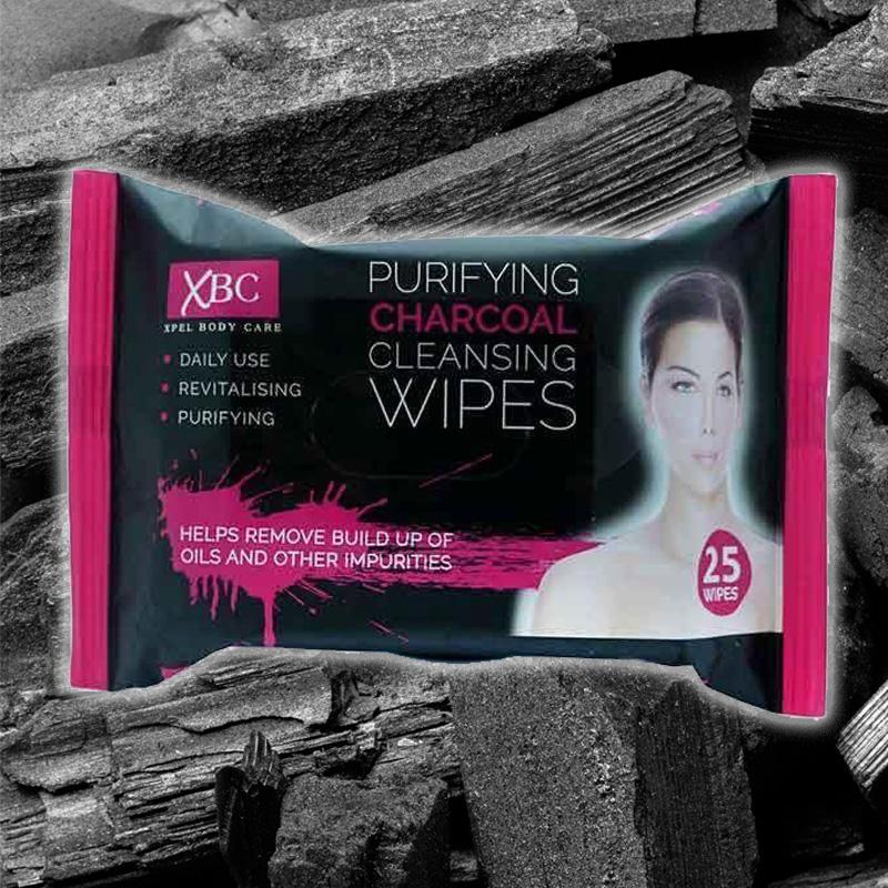Čistiace Obrúsky na Tvár s Aktívnym Uhlím - 30 ks