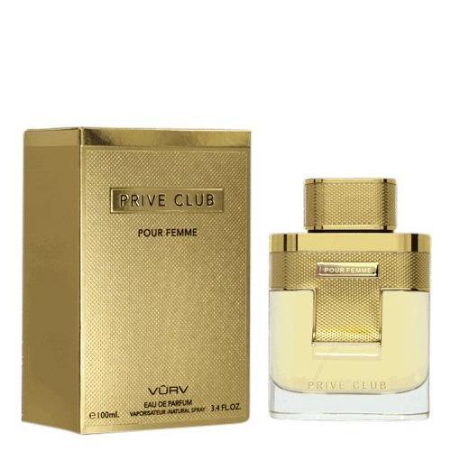 100 ml Eau de Parfum Prive Club Pour Femme Orientálna Drevitá Ľahká Citrusová Vôňa pre Ženy - KlenotTV.sk
