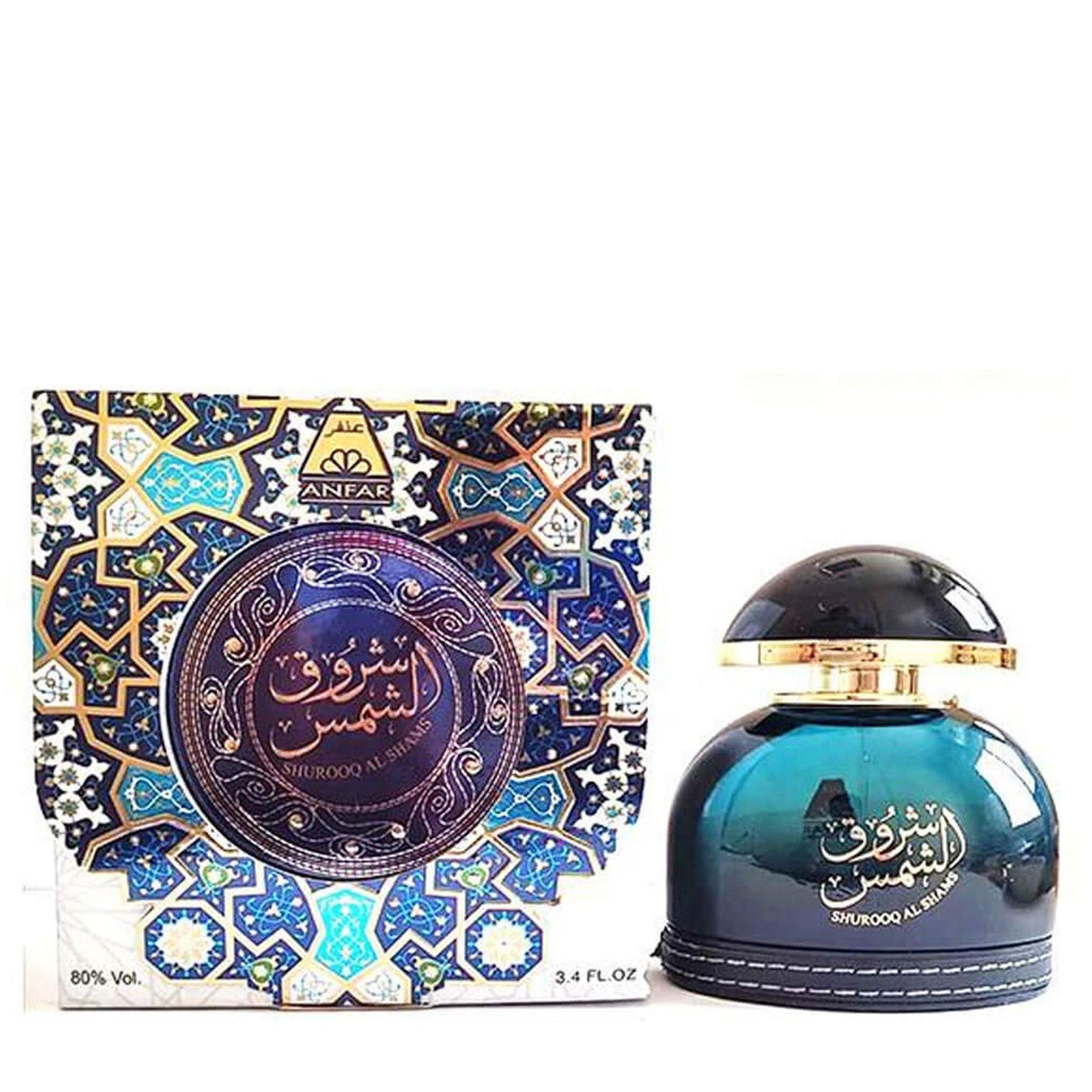 100 ml Eau de Parfum Shurooq Al Shams Orientálna Drevitá Vôňa pre Mužov - KlenotTV.sk