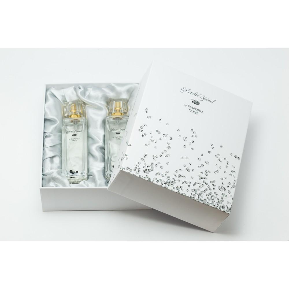 2 x 30ml Eau de Parfum Pánsky Parfém so Sviežou Alpskou Vôňou s Pravými Spinelmi