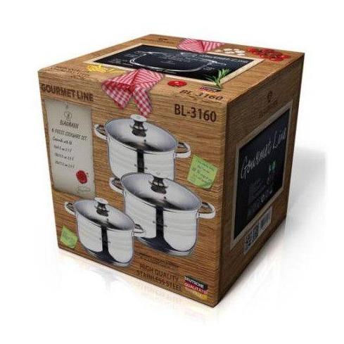 Blaumann 6 dielna sada kastrólov