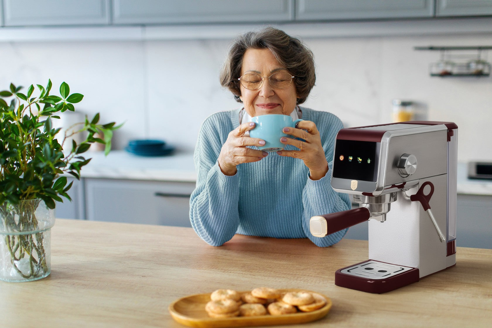 Digitálne espresso kávovar Berlinger Haus 9 