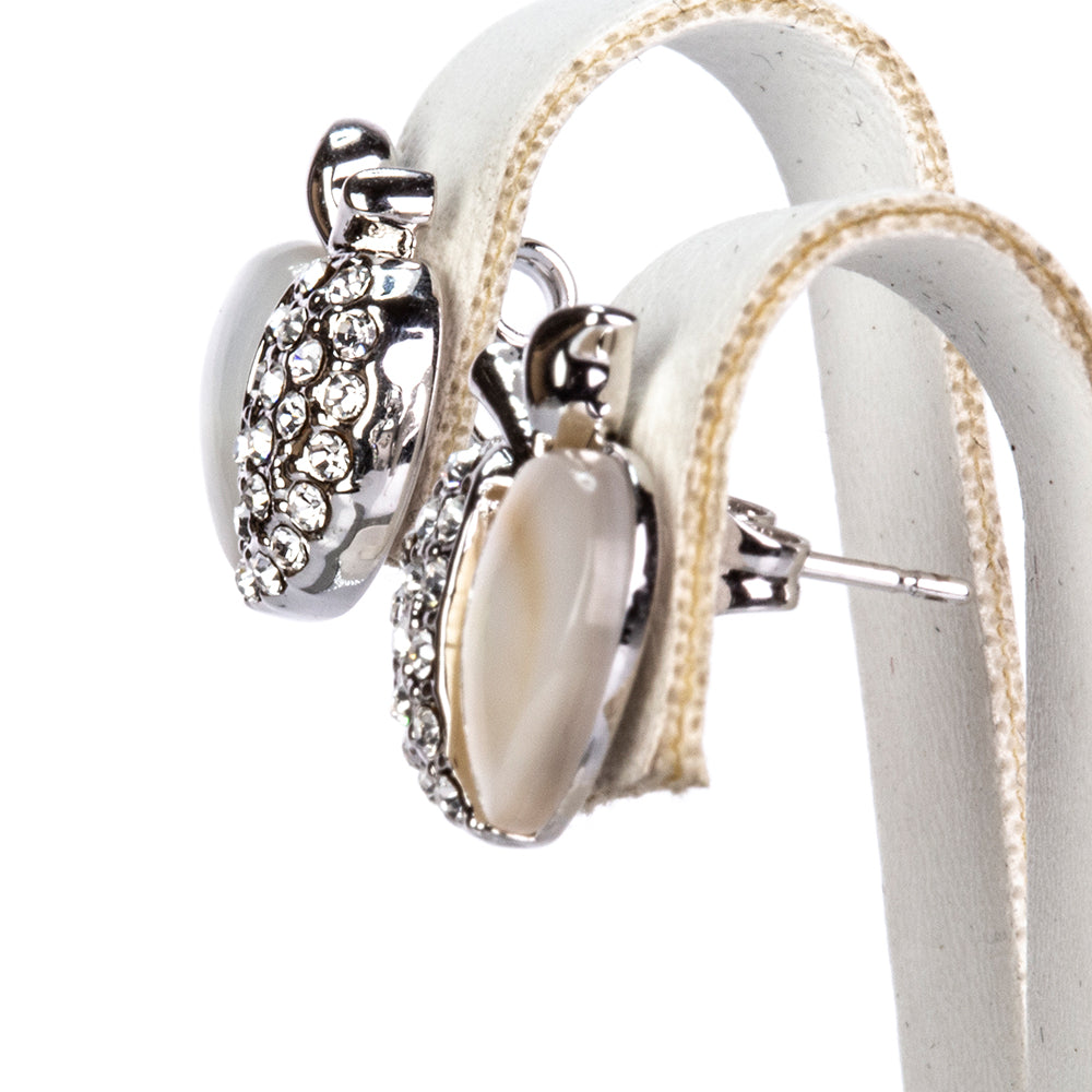 Pozlátené Zliatinové Sada s Modrým Emporia® Krištáľom ( Náušnice+Prívesok )