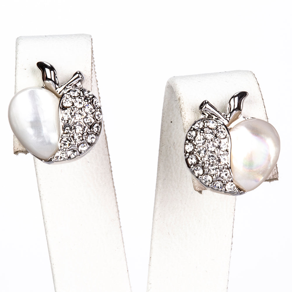 Pozlátené Zliatinové Sada s Modrým Emporia® Krištáľom ( Náušnice+Prívesok ) 4 