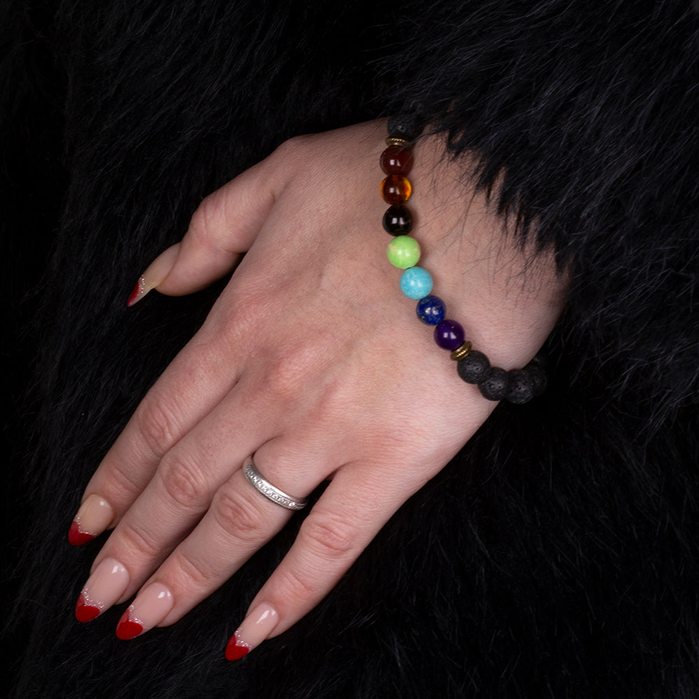 Nugetový Náramok s Červeným Achátom a Tigrím Okom 2 