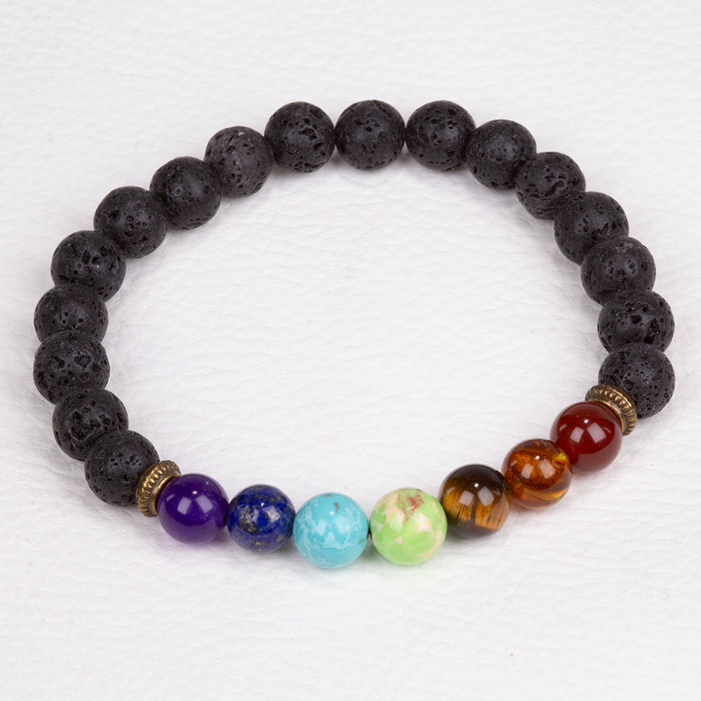 Nugetový Náramok s Červeným Achátom a Tigrím Okom 3 