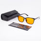 EMPORIA bluelight blocking glasses, orange lens, black frame
