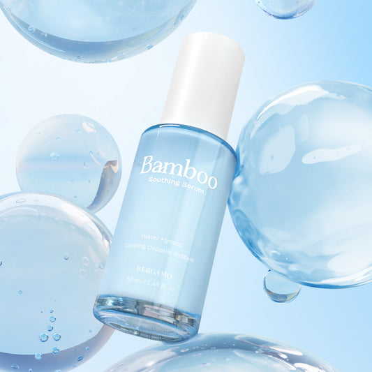 BERGAMO Bamboo 5v1 upokojujúce pleťové sérum s kyselinou hyalurónovou – 50 ml