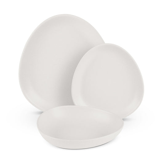 Súprava tanierov Berlinger Haus 18 kusov – matne krémová