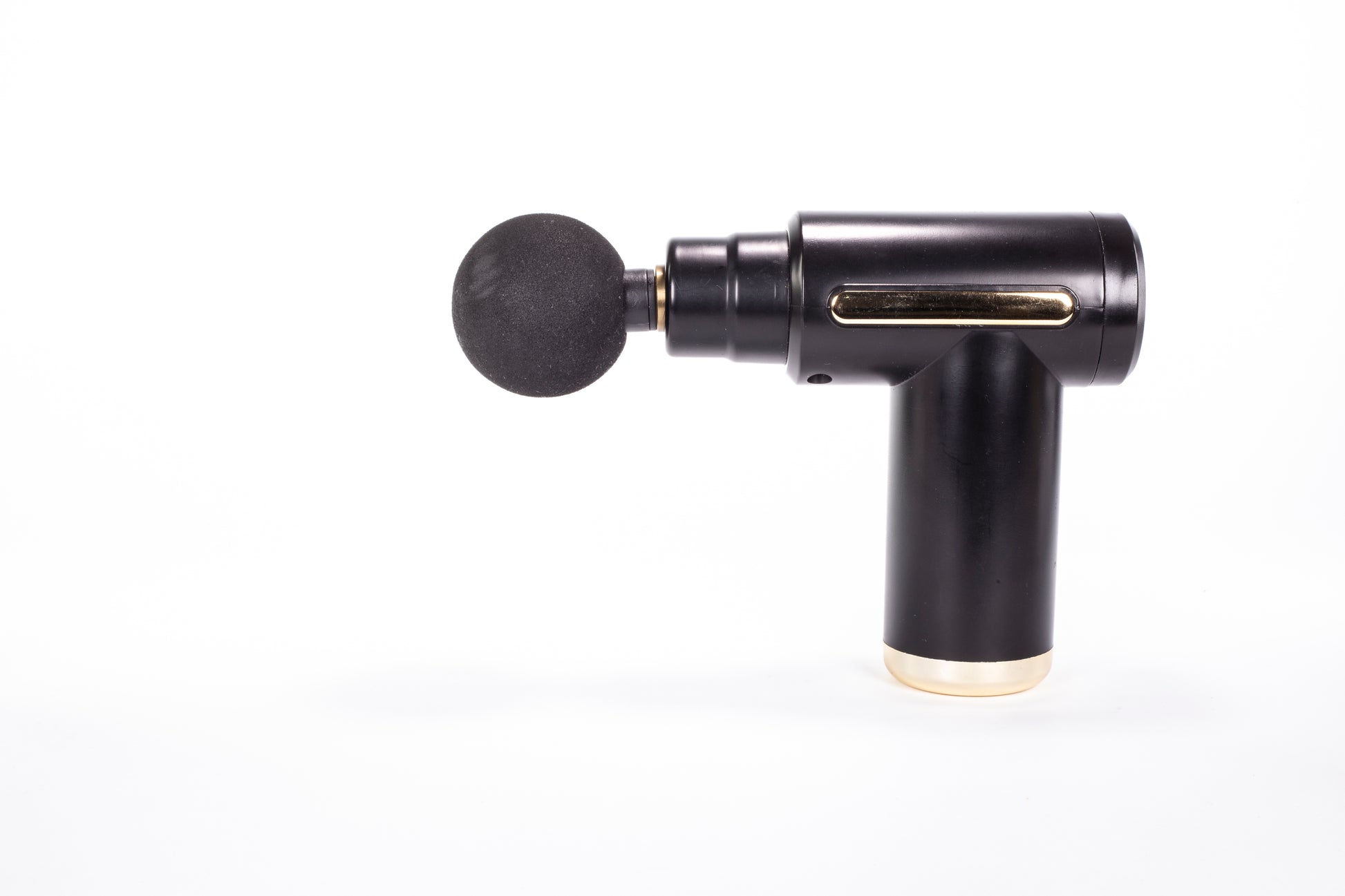 Mini Deep Tissue Massage Gun, Portable 1500mAh, 6 speed settings, 4 extra heads, black 1 