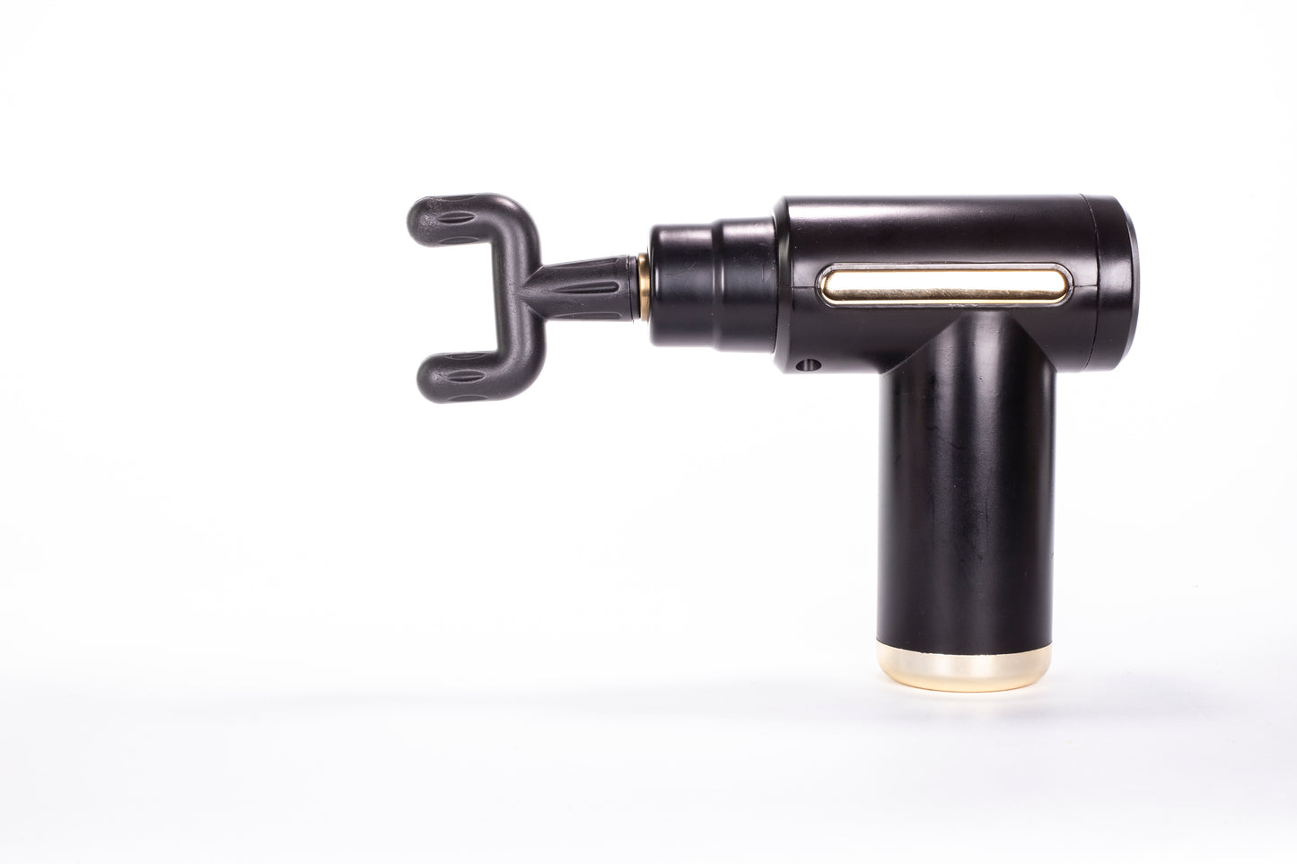 Mini Deep Tissue Massage Gun, Portable 1500mAh, 6 speed settings, 4 extra heads, black