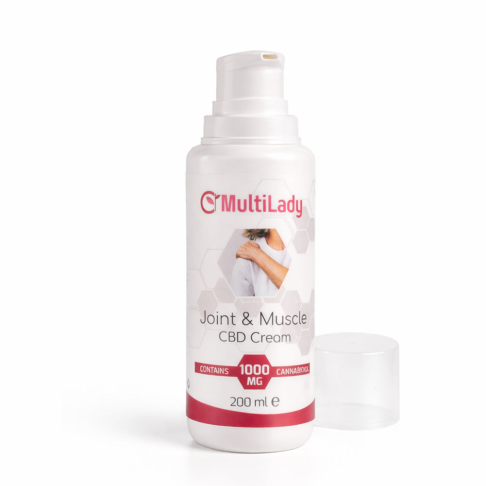 Krém na kĺby a svaly MultiLady CBD 1000 mg - 200 ml 2 
