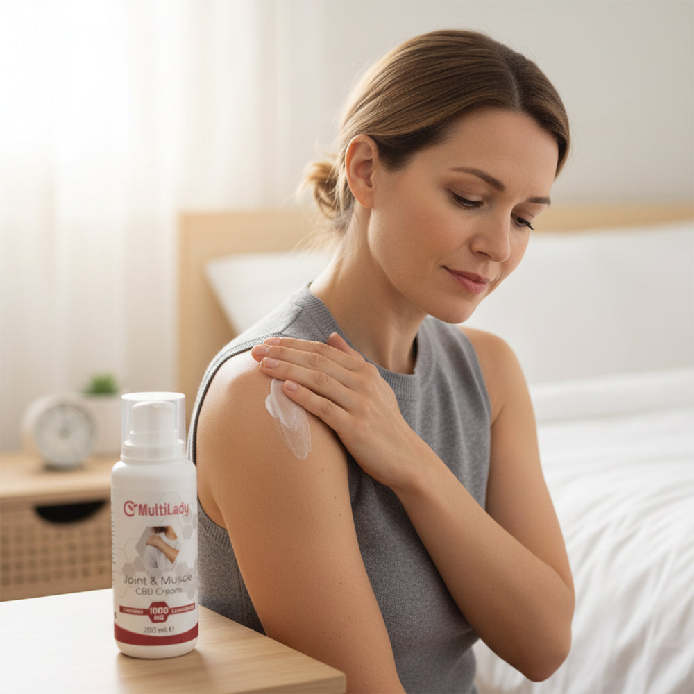 Krém na kĺby a svaly MultiLady CBD 1000 mg - 200 ml 22 