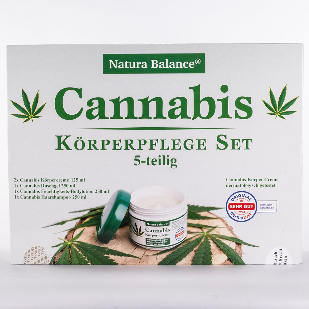 Kozmetická sada Natura Balance Cannabis – 5 kusov 4 