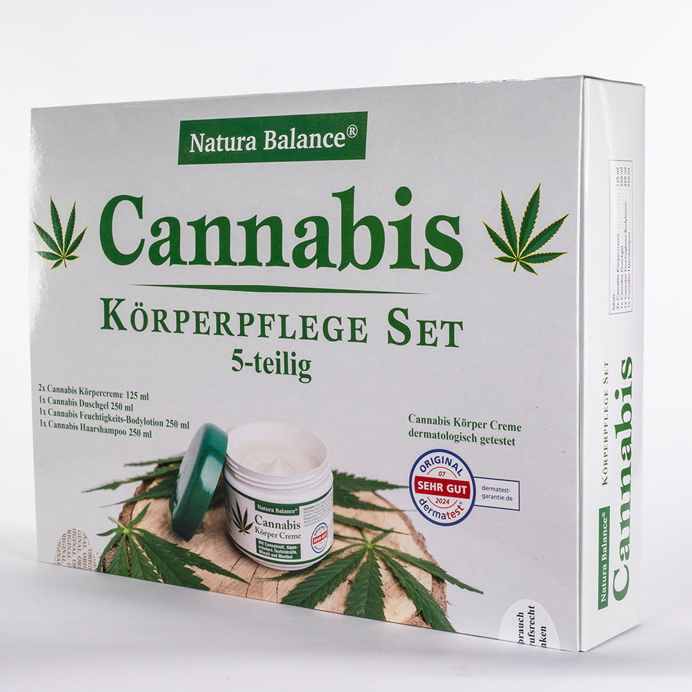 Kozmetická sada Natura Balance Cannabis – 5 kusov