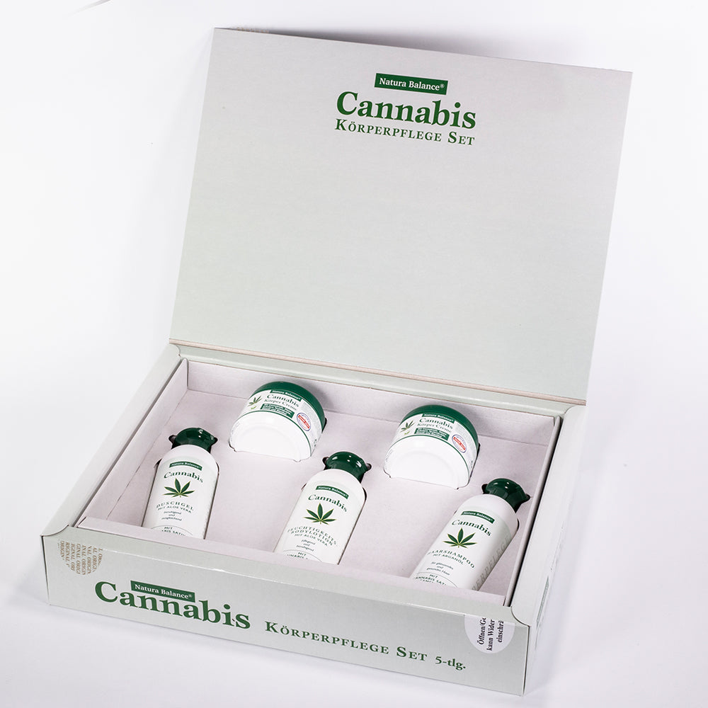 Kozmetická sada Natura Balance Cannabis – 5 kusov