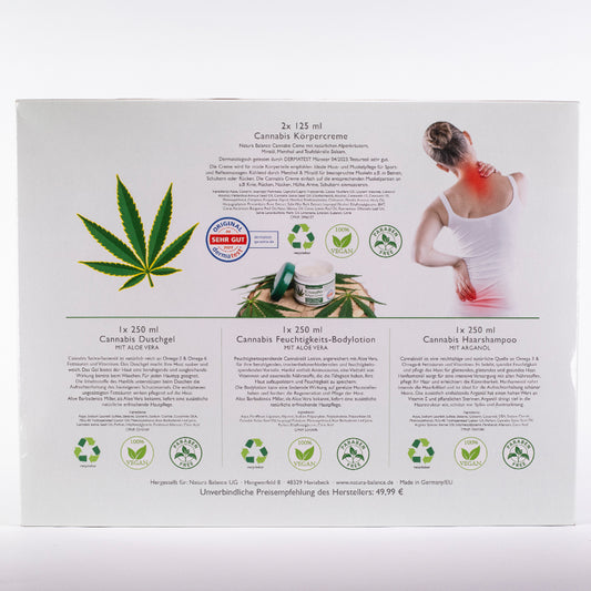 Kozmetická sada Natura Balance Cannabis – 5 kusov