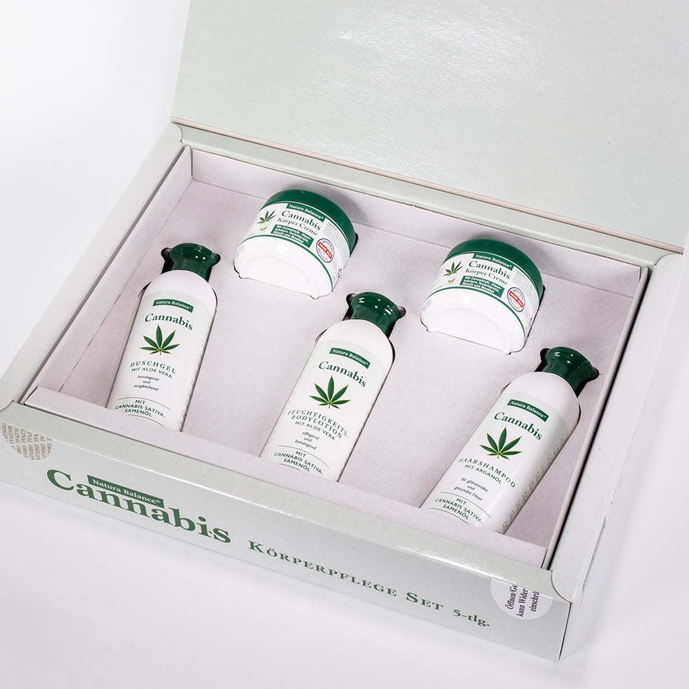 Kozmetická sada Natura Balance Cannabis – 5 kusov 12 