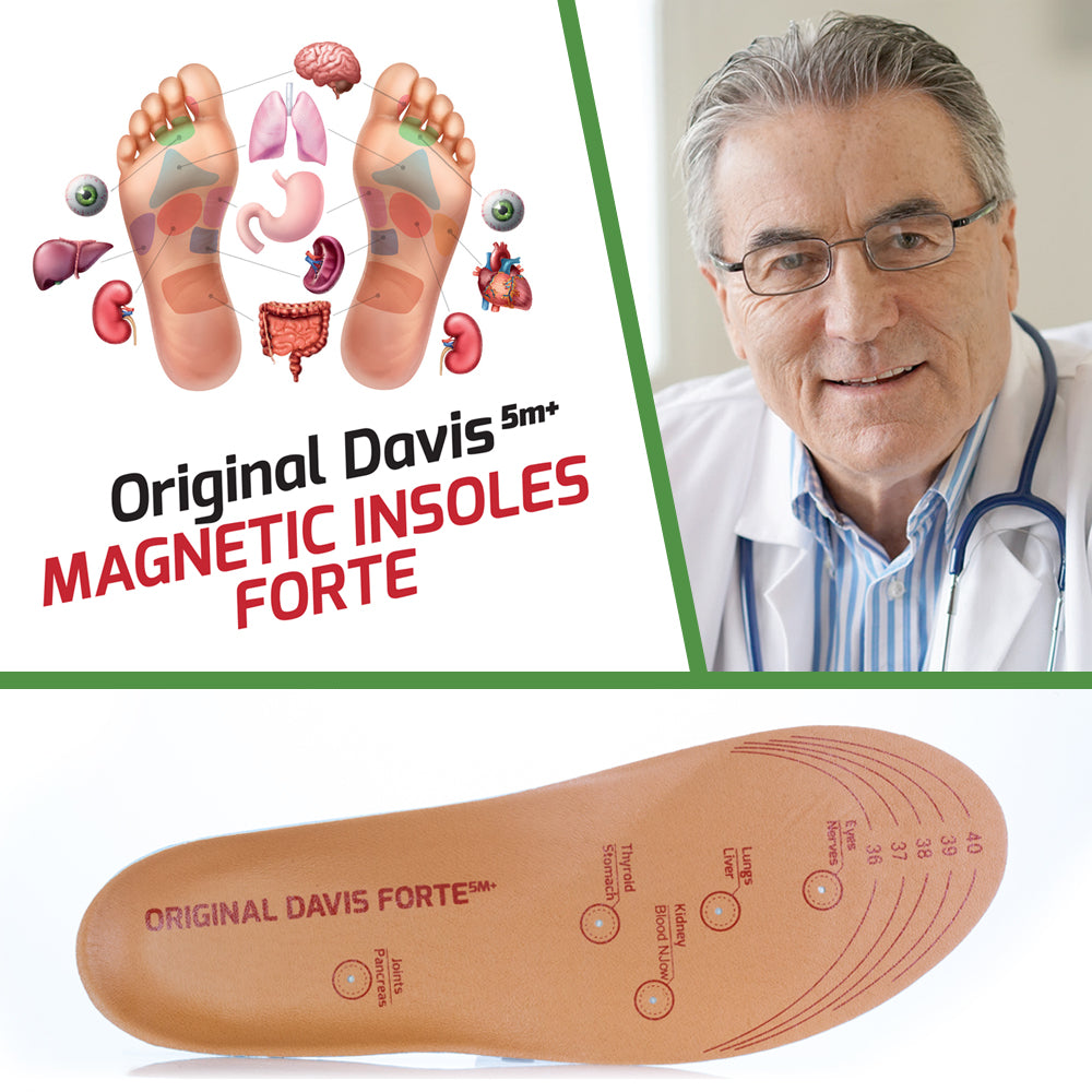 Originálne magnetické vložky Davis® FORTE, 5m+, vystužené pamäťovou penou 2 
