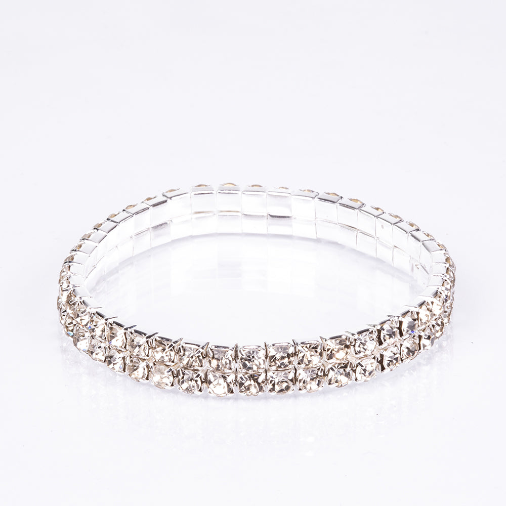 5dielna sada šperkov Emporia prémiovej kvality v striebornej farbe v exkluzívnej darčekovej krabičke s imitáciou kože (s hodinkami, náramkom, náhrdelníkom, náušnicami a prsteňom, s bielym kryštálom Emporia)