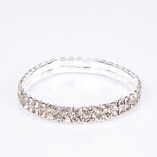 5dielna sada šperkov Emporia prémiovej kvality v striebornej farbe v exkluzívnej darčekovej krabičke s imitáciou kože (s hodinkami, náramkom, náhrdelníkom, náušnicami a prsteňom, s bielym kryštálom Emporia)