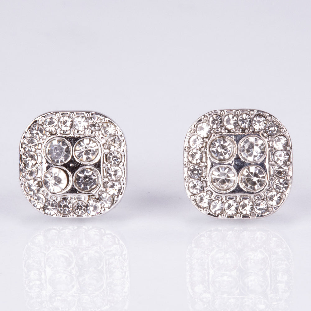 5dielna sada šperkov Emporia prémiovej kvality v striebornej farbe v exkluzívnej darčekovej krabičke s imitáciou kože (s hodinkami, náramkom, náhrdelníkom, náušnicami a prsteňom, s bielym kryštálom Emporia)