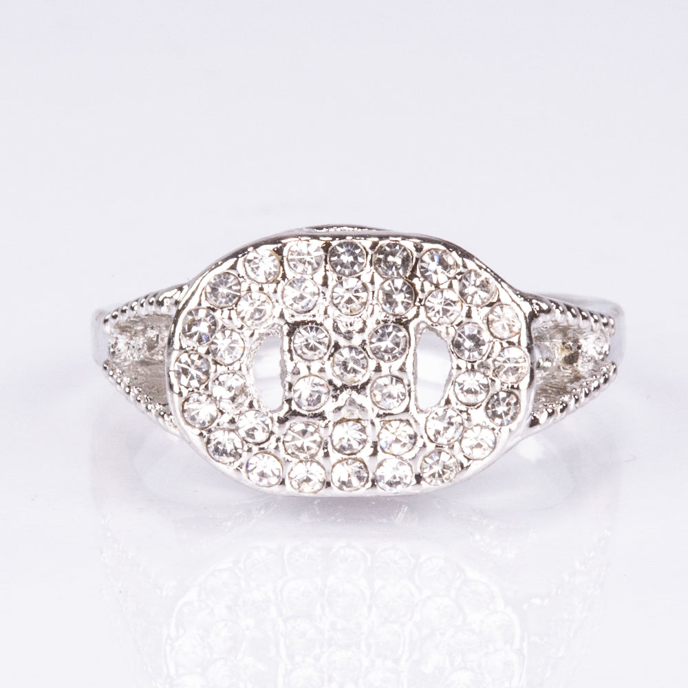 5dielna sada šperkov Emporia prémiovej kvality v striebornej farbe v exkluzívnej darčekovej krabičke s imitáciou kože (s hodinkami, náramkom, náhrdelníkom, náušnicami a prsteňom, s bielym kryštálom Emporia)